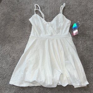 White Dress/ romper